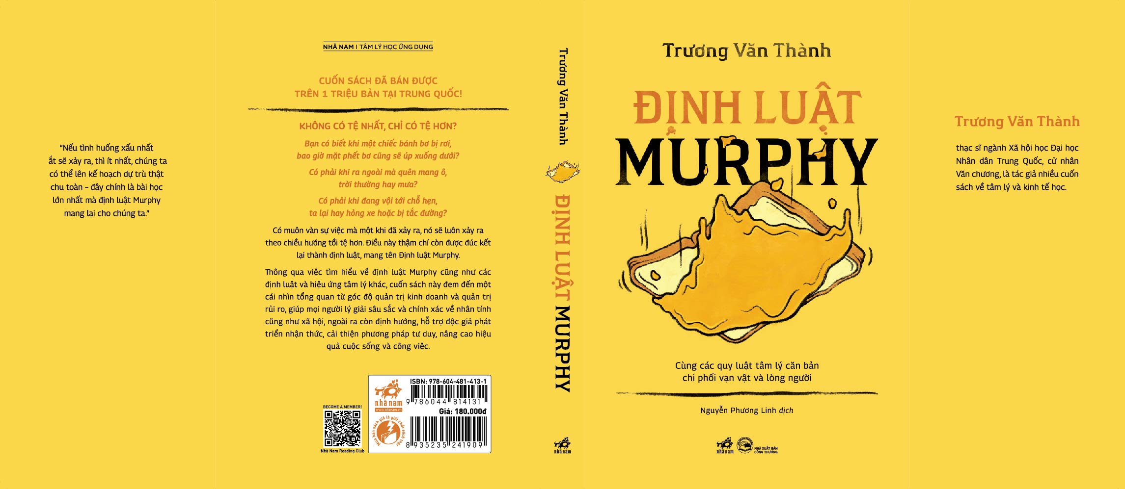 Sách - Định luật Murphy: Cùng các quy luật tâm lý căn bản chi phối vạn vật và lòng người (Trương Văn Thành) (Nhã Nam Official)