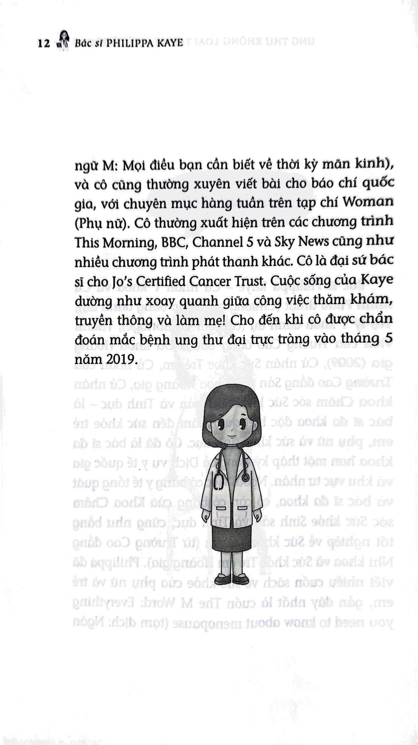 Ung Thư Không Loại Trừ Ai... Kể Cả Bác Sĩ