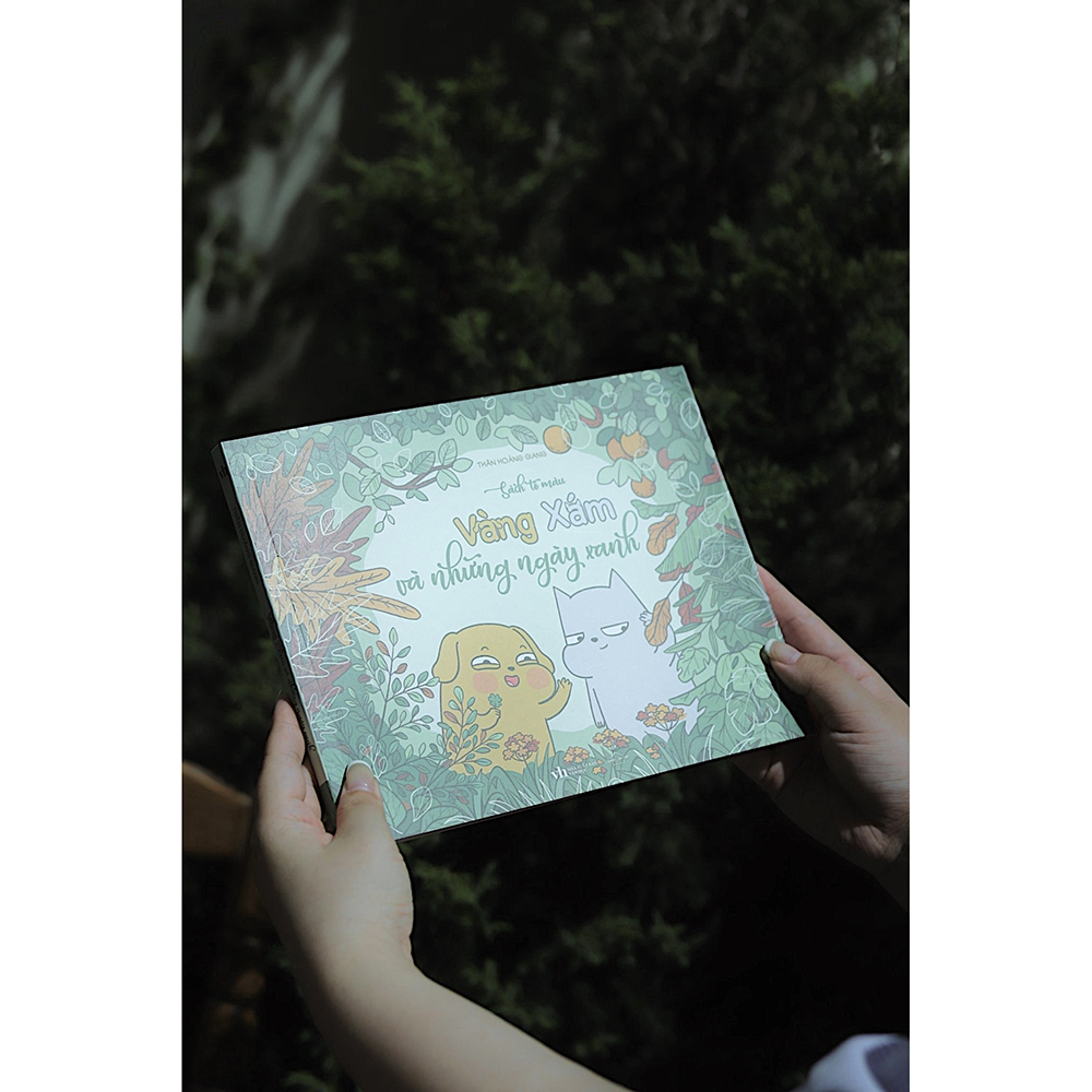 Vàng Xám Và Những Ngày Xanh (Sách Tô Màu)