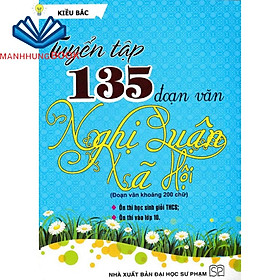 SÁCH - tuyển tập 135 đoạn văn nghị luận xã hội