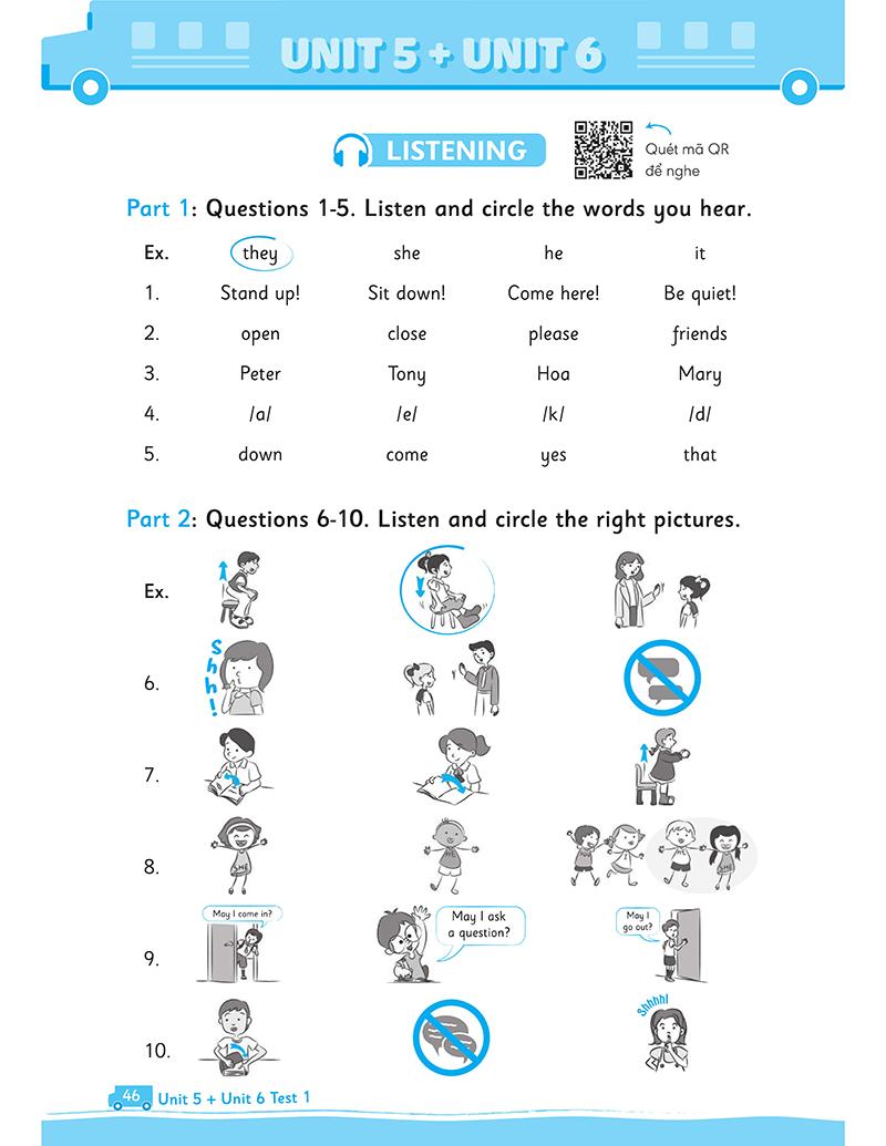 Big 4 Bộ Đề Tự Kiểm Tra 4 Kỹ Năng Nghe - Nói - Đọc - Viết (Cơ Bản Và Nâng Cao) Tiếng Anh Lớp 3 Tập 1