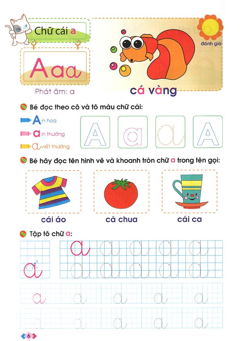 Bé Chuẩn Bị Học Đọc Và Học Viết