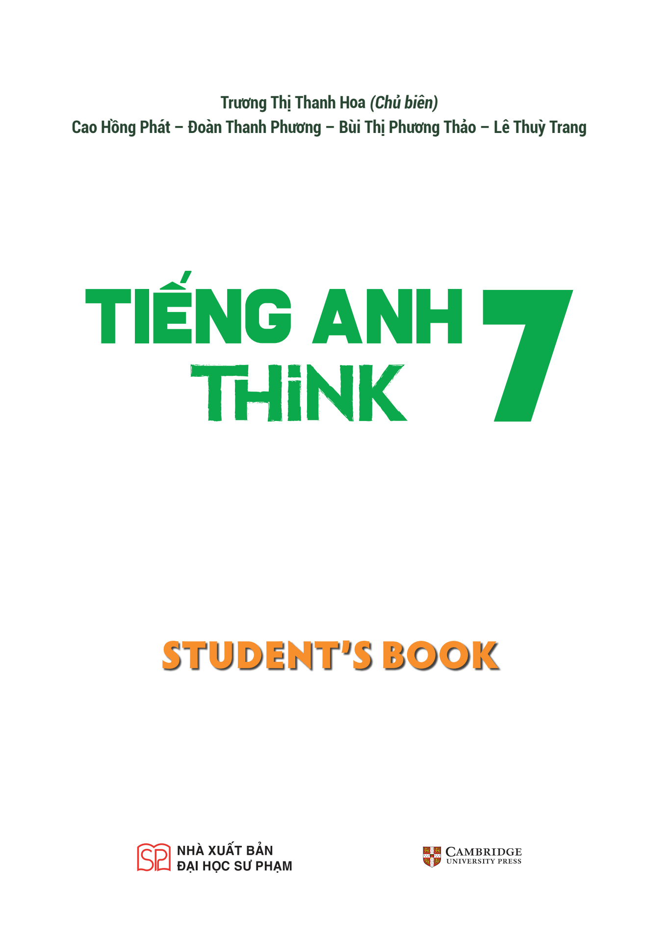 Tiếng Anh 7 Think - Student