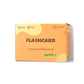 Thẻ học từ vựng Flashcard tiếng Trung cho bộ giáo trình Msutong Sơ cấp quyển 1 - nhiều tác giả - NHÀ XUẤT BẢN Đại học Quốc Gia Hà Nội - Bác Nhã