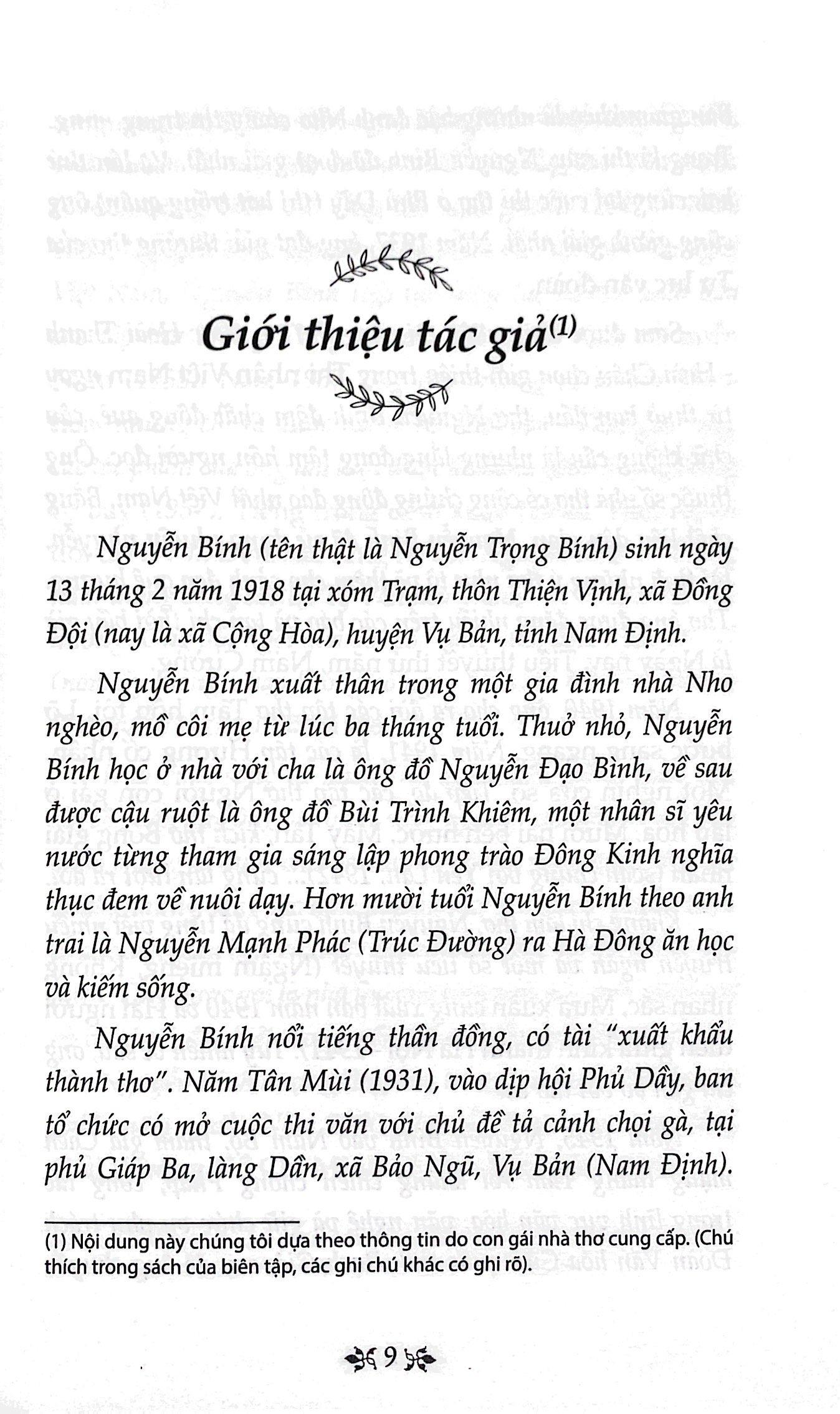 Văn Học Trong Nhà Trường: Thơ Nguyễn Bính