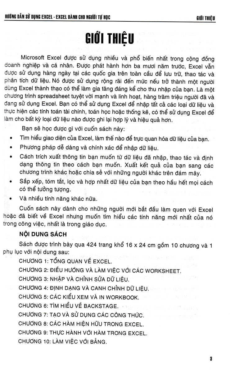 Hướng Dẫn Sử Dụng Excel - Excel Dành Cho Người Tự Học (STK)