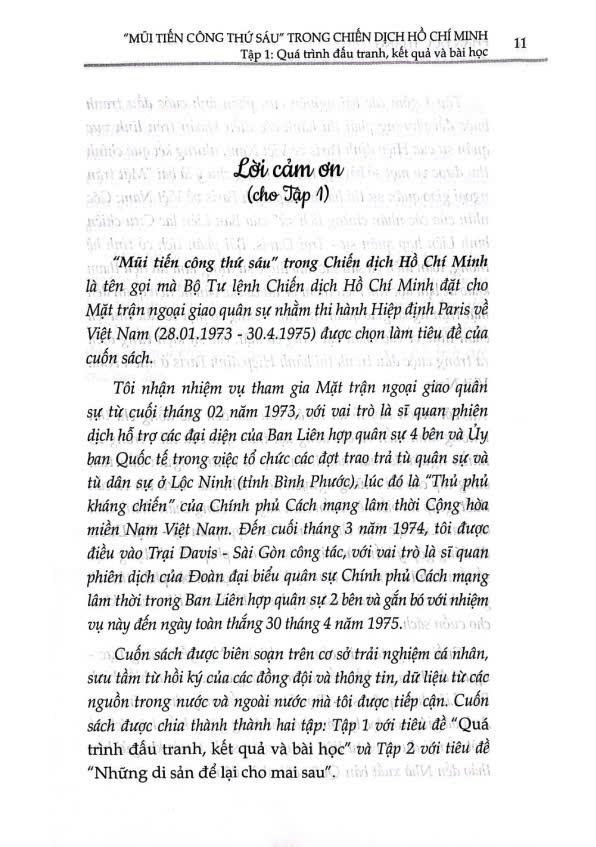 "MŨI TIẾN CÔNG THỨ SÁU" TRONG CHIẾN DỊCH HỒ CHÍ MINH