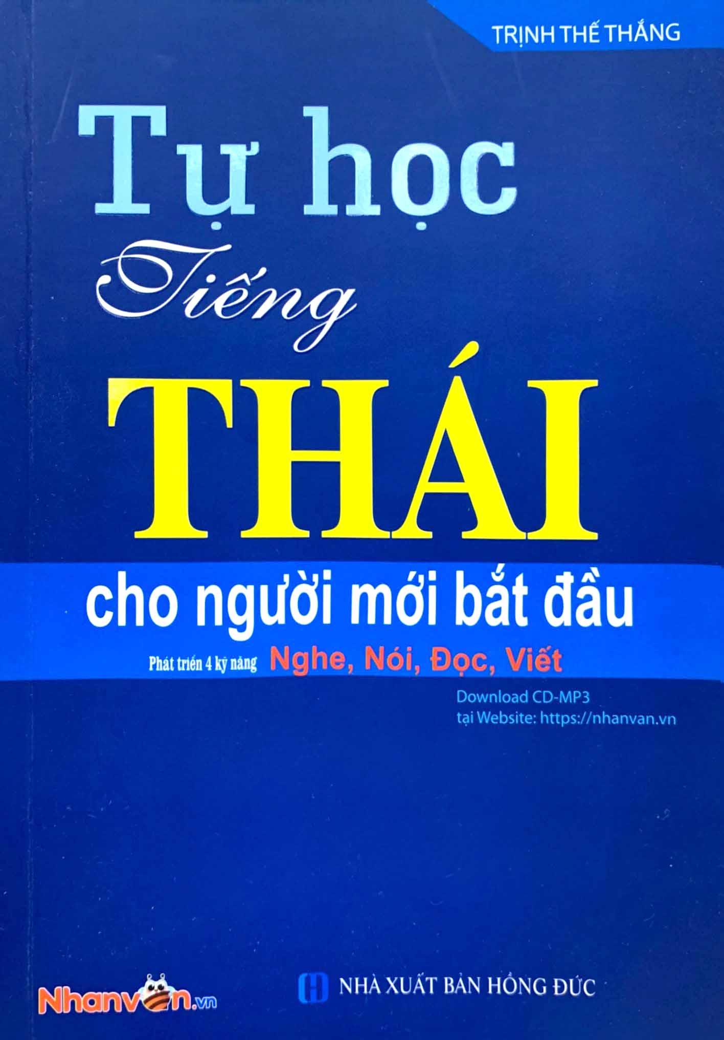 Tự Học Tiếng Thái Cho Người Mới Bắt Đầu