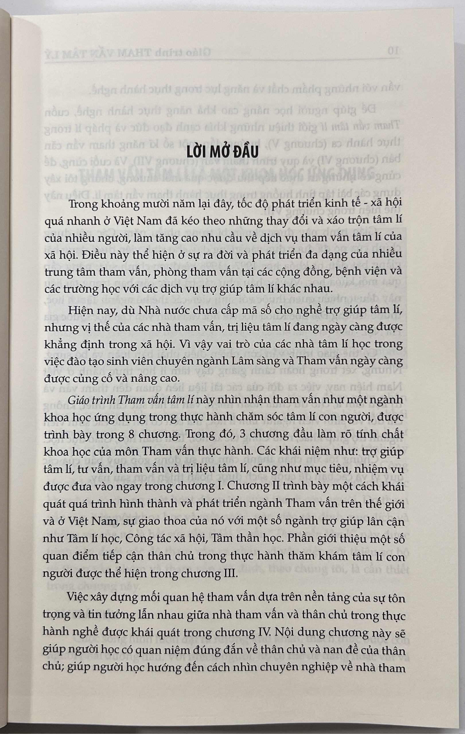 Sách - Giáo Trình Tham Vấn Tâm Lý