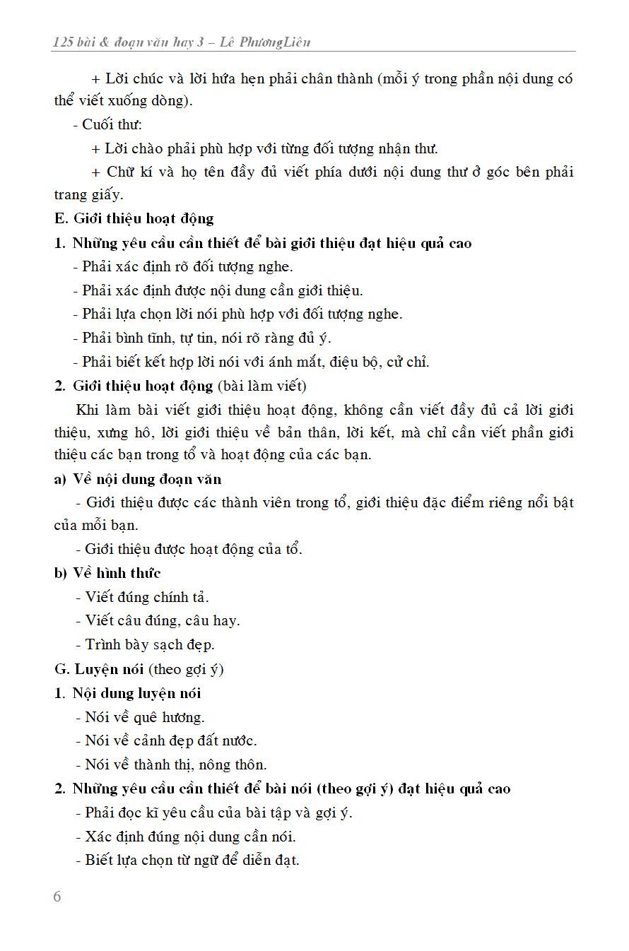125 Bài Và Đoạn Văn Hay 3