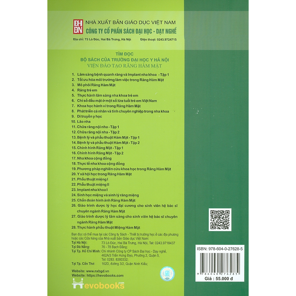 Sách - Phương Pháp Nghiên Cứu Khoa Học Trong Răng Hàm Mặt (Dùng Cho Sinh Viên Răng Hàm Mặt) (DN)