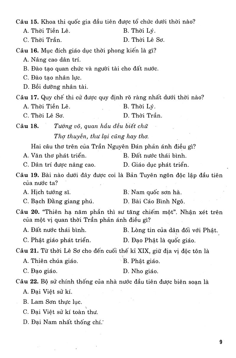 Luyện Thi Trung Học Phổ Thông Quốc Gia 2019 - Khoa Học Xã Hội