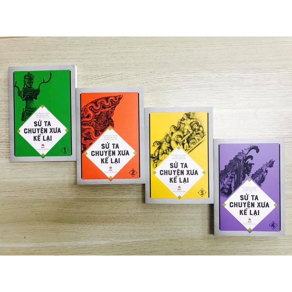 Sách - Sử ta chuyện xưa kể lại (Bộ 4 quyển)