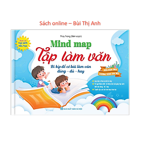 Mind map Tập làm văn - Bí kíp để có bài làm văn đúng - đủ - hay (Dành cho học sinh tiểu học)