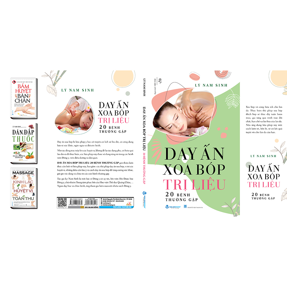 Day Ấn Xoa Bóp - Trị Liệu 20 Bệnh Thường Gặp - Tái Bản