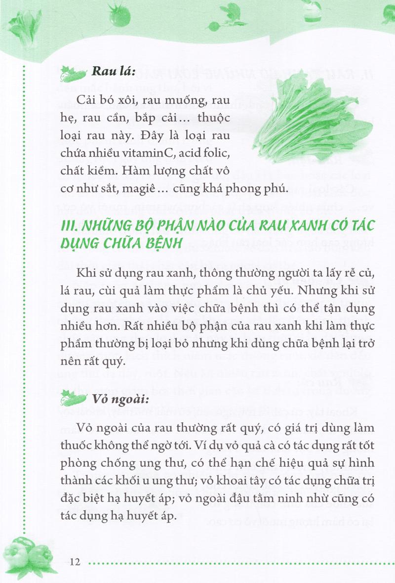 Rau Xanh Chữa Bệnh