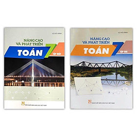 Sách Nâng cao và phát triển Toán 7 (Tập 1+2) (Năm 2022)