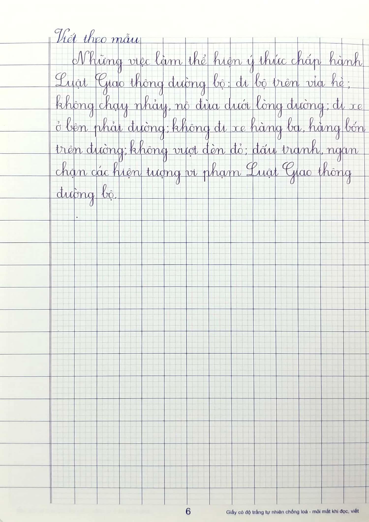 Vở Ô Li Có Mẫu Chữ 5 - Tập 2
