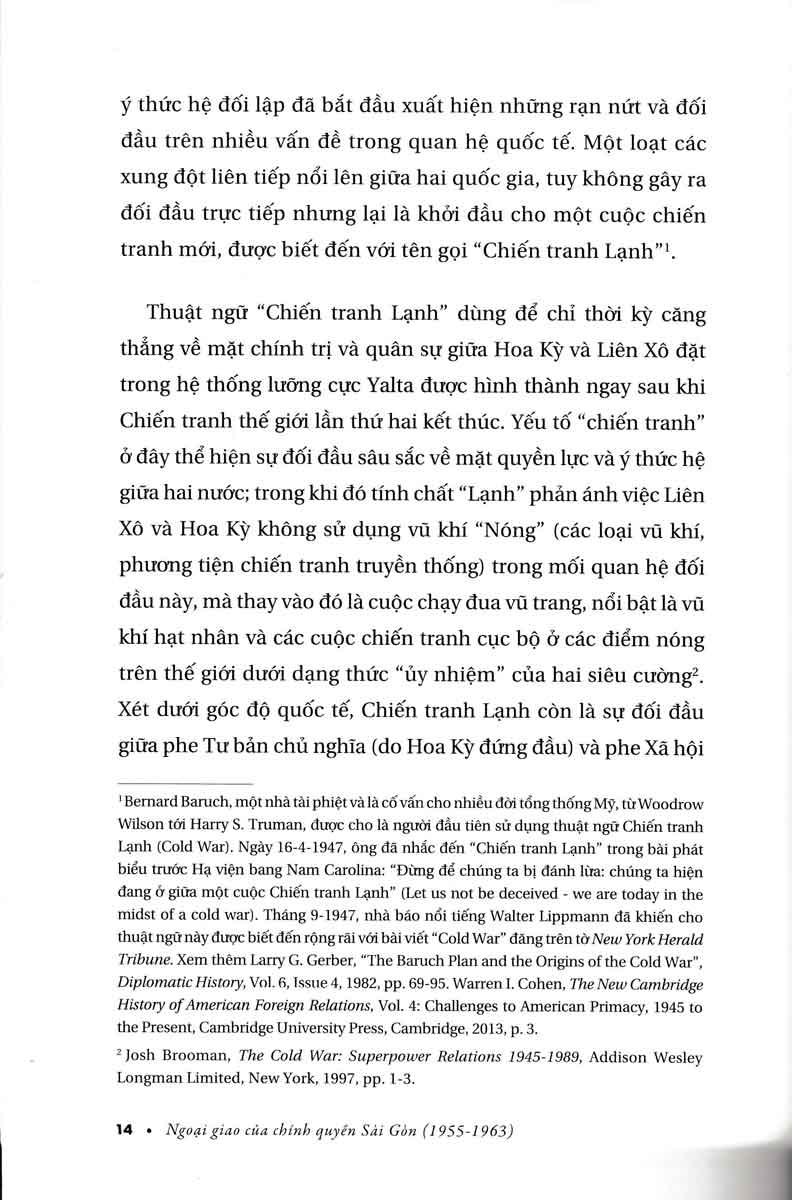 Ngoại Giao Của Chính Quyền Sài Gòn