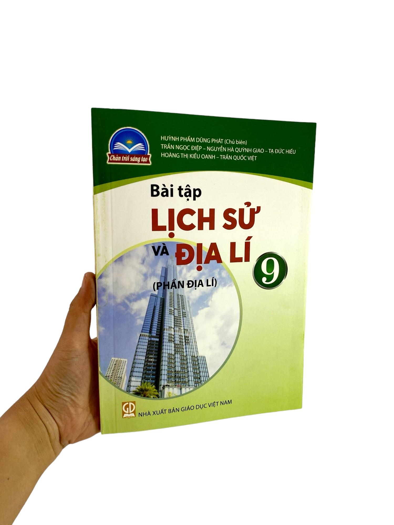 Bài Tập Lịch Sử Và Địa Lí 9 - Phần Địa Lí (Chân Trời) (Chuẩn)