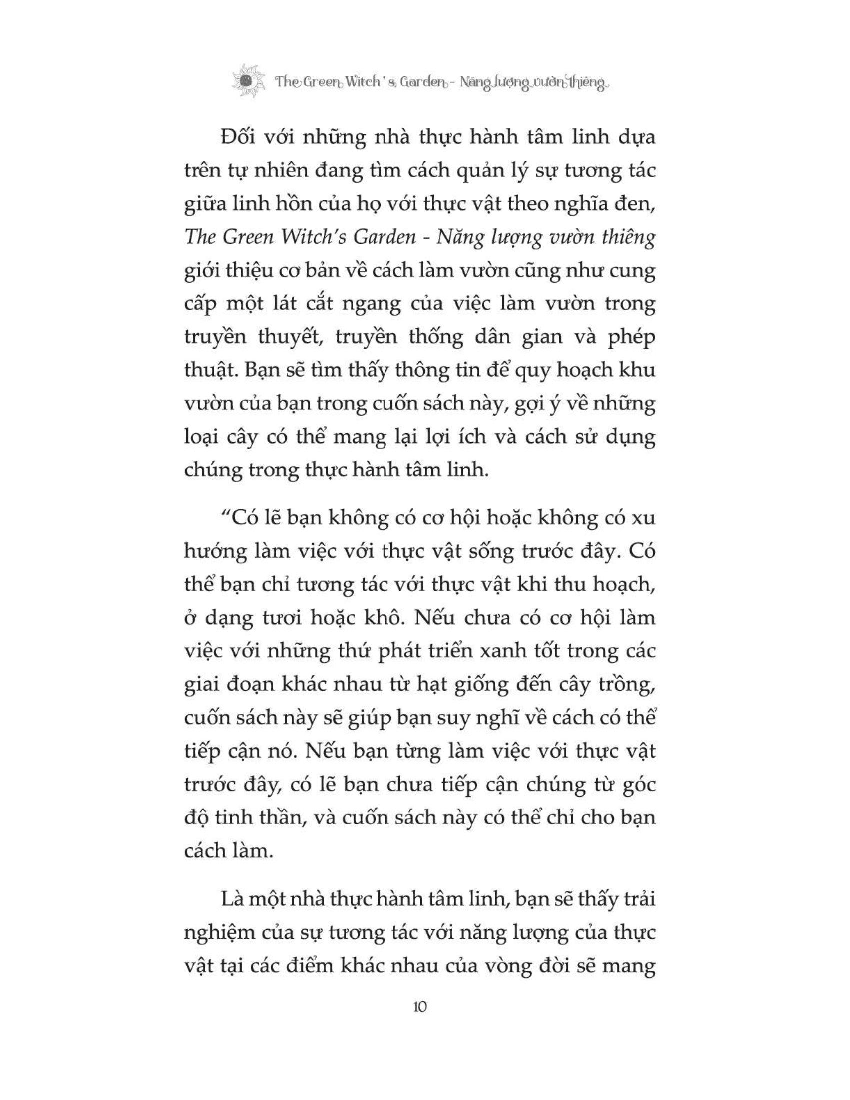 Năng Lượng Vườn Thiêng