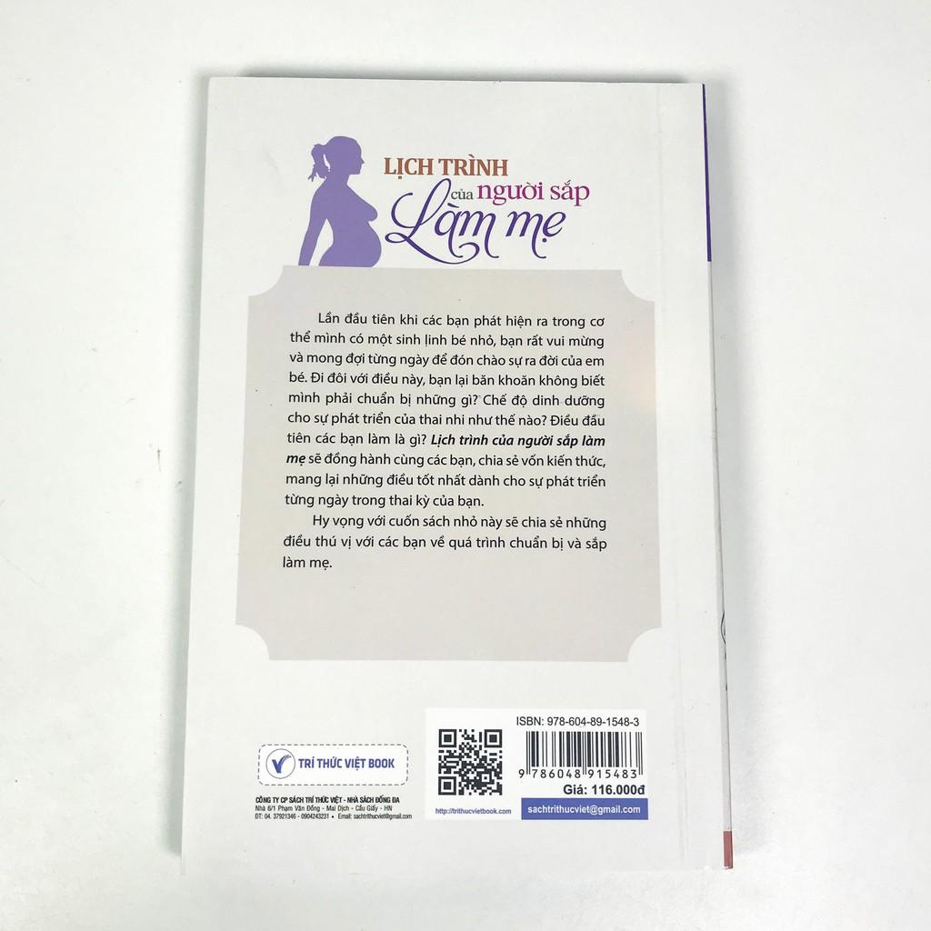 Lịch Trình Của Người Sắp Làm Mẹ