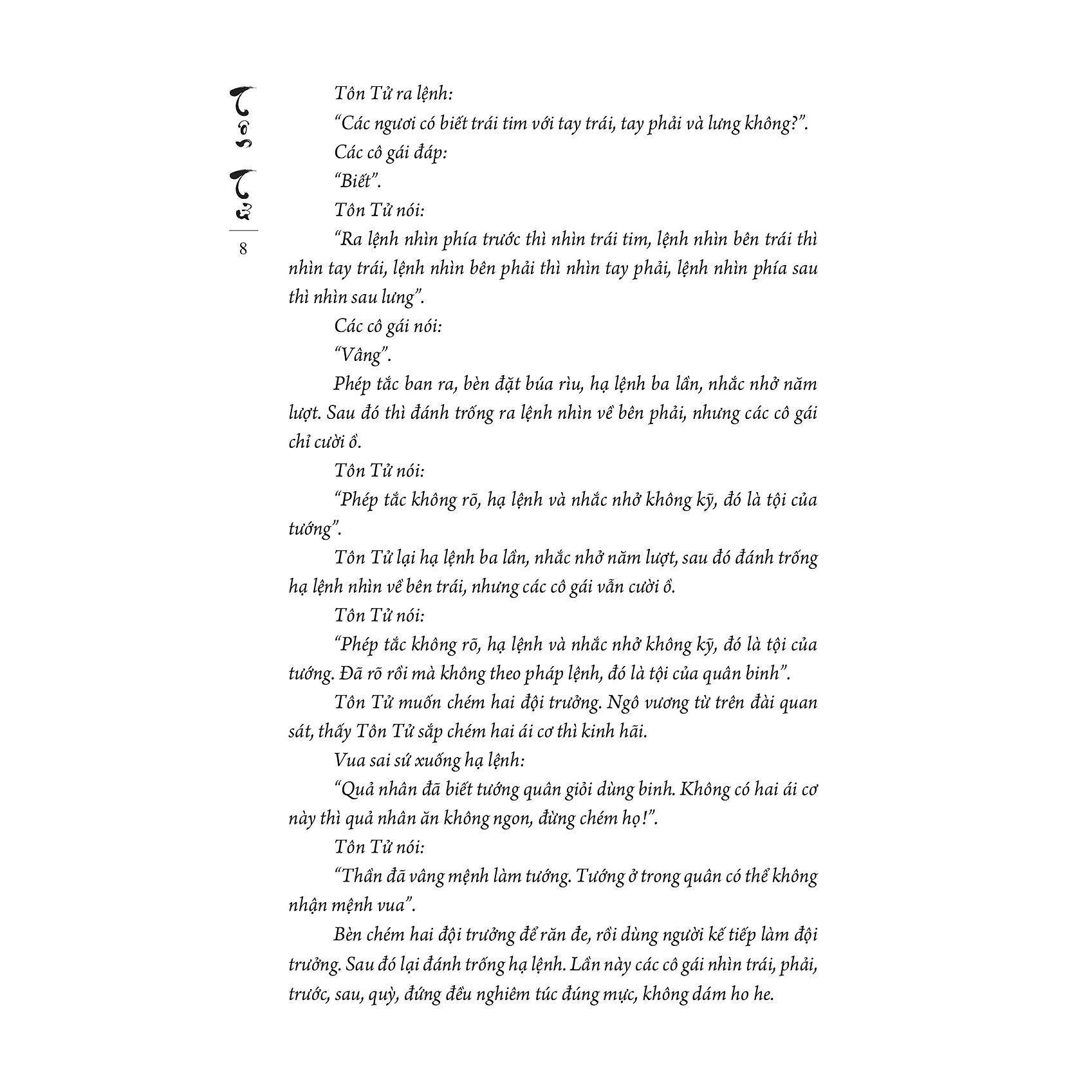 Sách - Tôn Tử - Bìa Cứng - Khang Việt Book