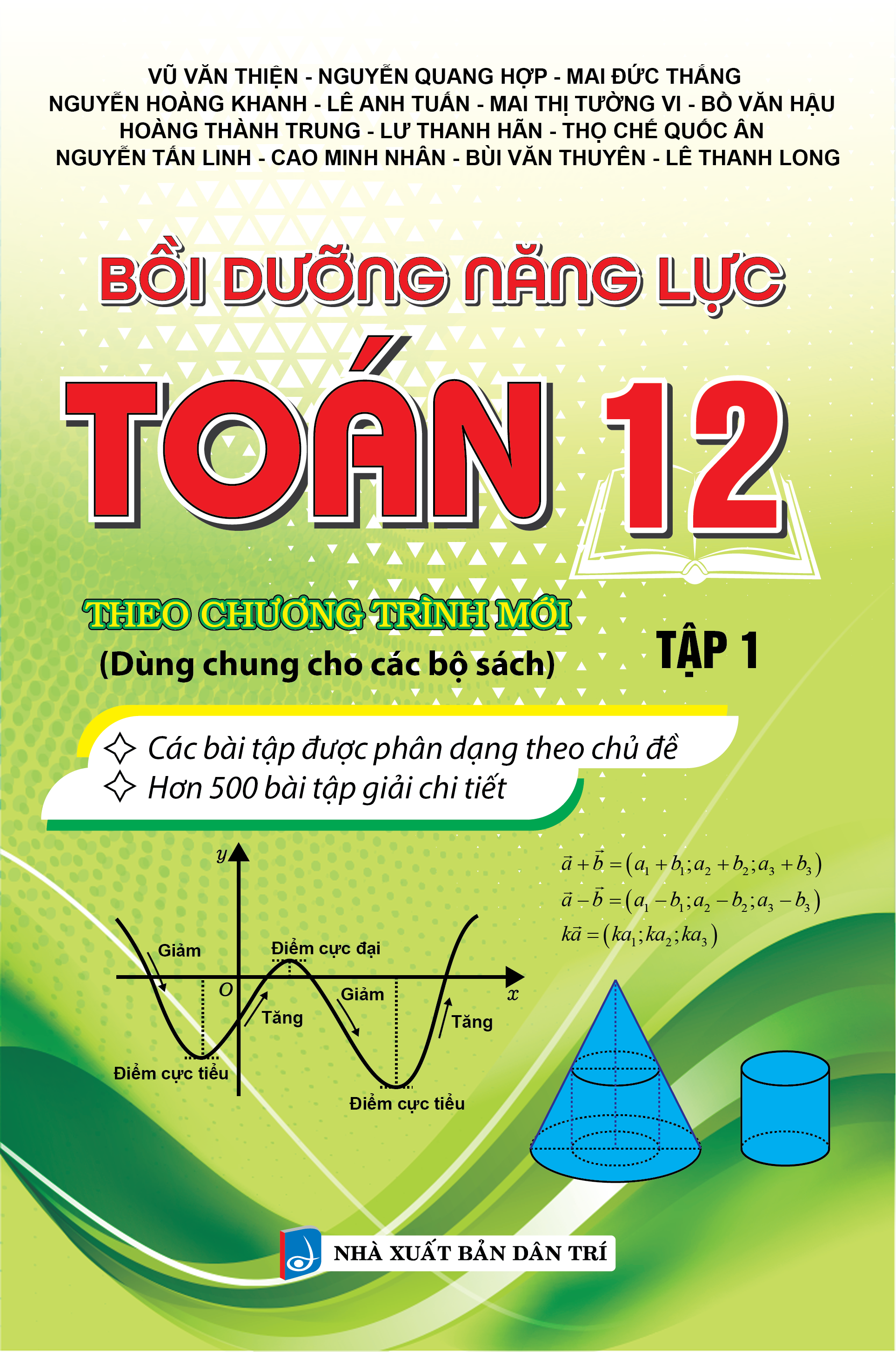 Sách - Bồi Dưỡng Năng Lực Toán 12 - Tập 1