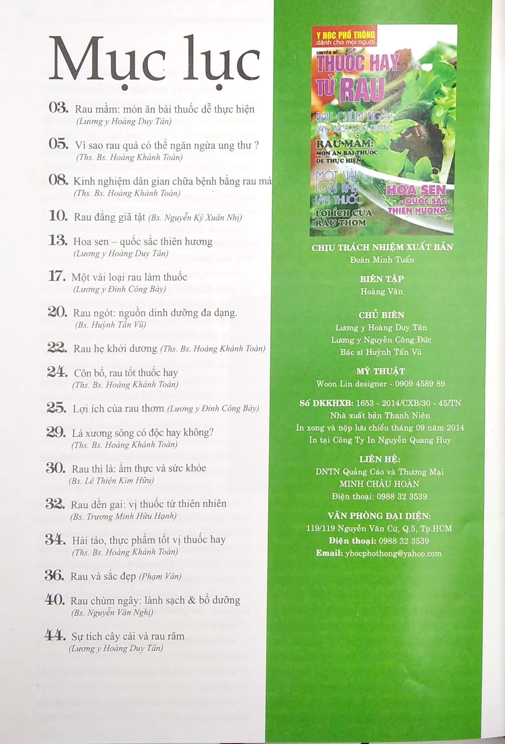 Y Học Phổ Thông Dành Cho Mọi Người - Bộ 18