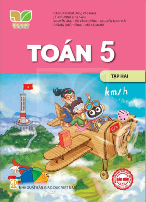 Bộ Sách giáo khoa Lớp 5- Trọn bộ theo Trường (Kèm bìa nilong bao sách)