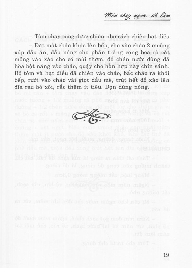 Món Chay Ngon, Dễ Làm (Tái Bản 2014)