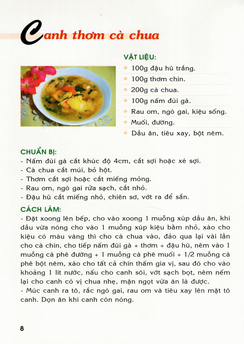 30 Món Chay Thường Ngày