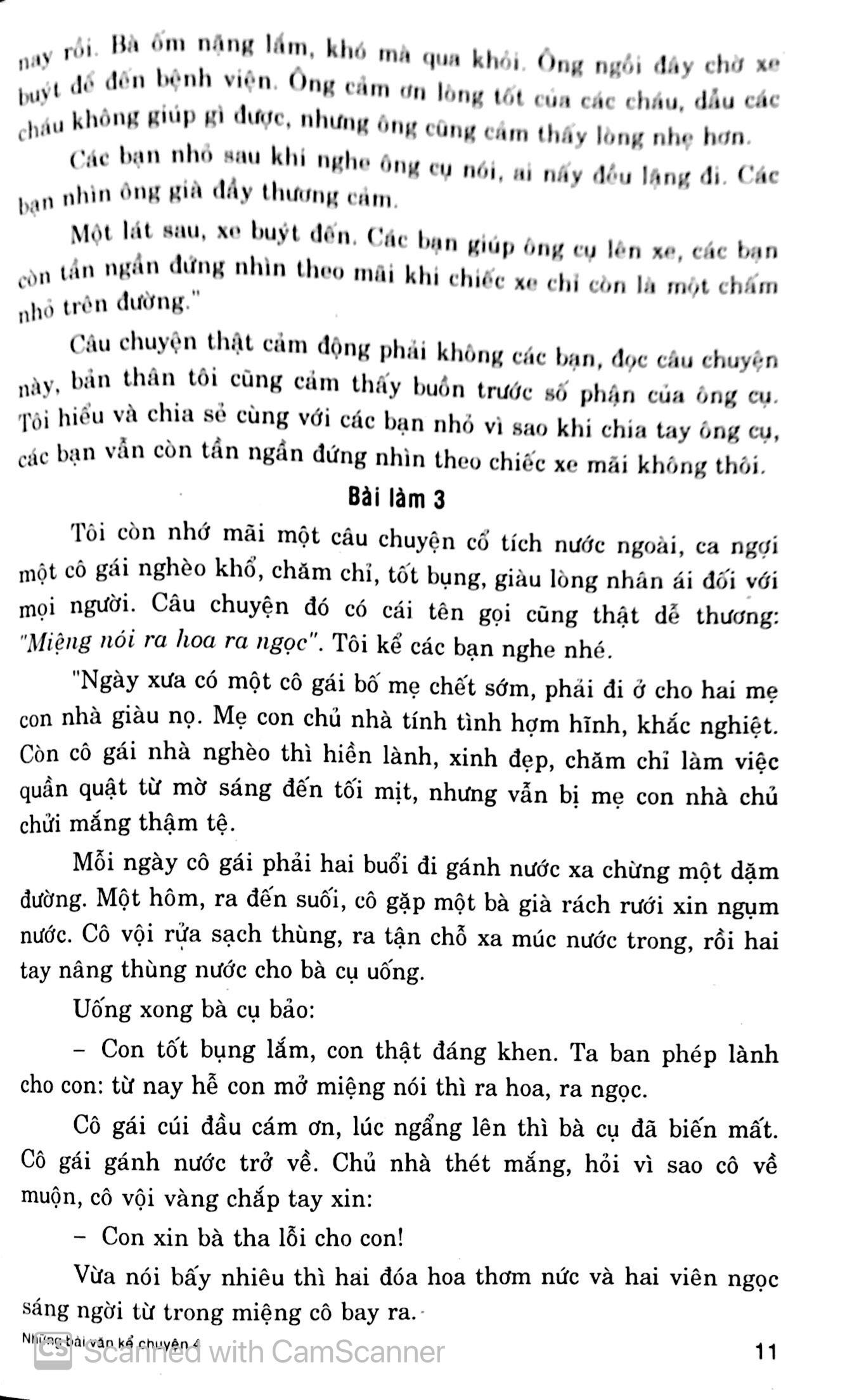 Những Bài Văn Kể Chuyện 4