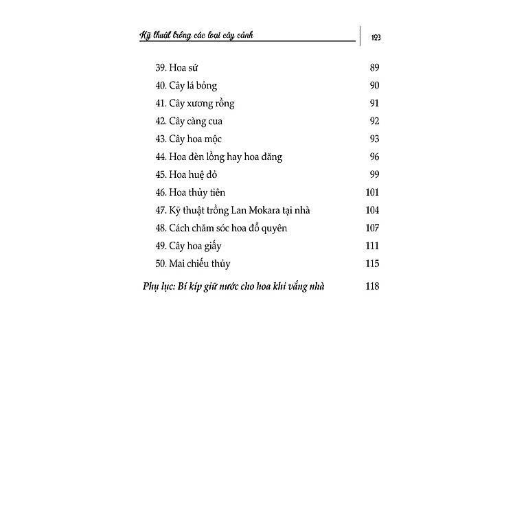 Sách - Nông Nghiệp Xanh, Sạch - Kỹ Thuật Trồng Các Loại Cây Cảnh - VIETNAMBOOK