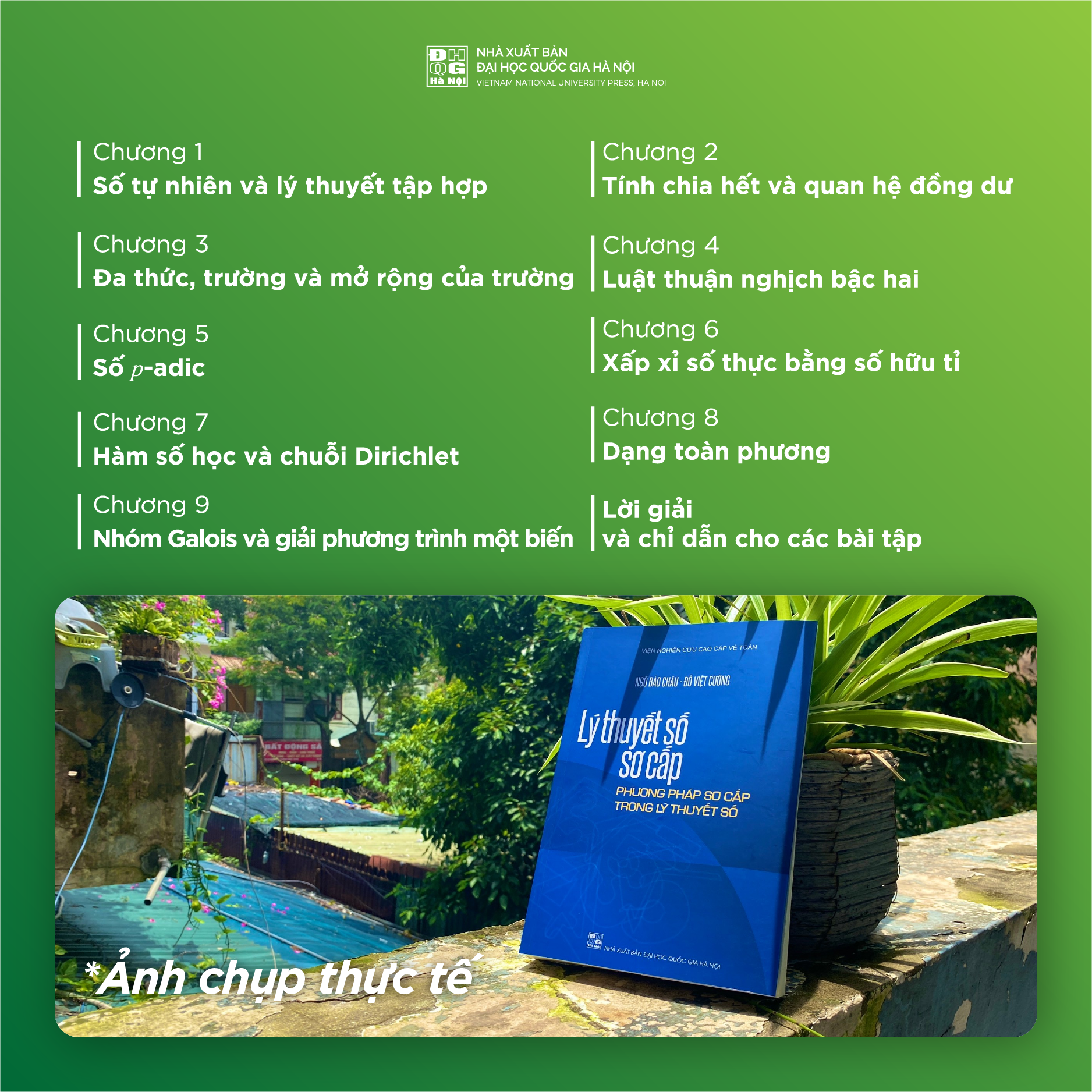 Lý thuyết số sơ cấp - Phương pháp sơ cấp trong lý thuyết số (Ngô Bảo Châu, Đỗ Việt Cường)