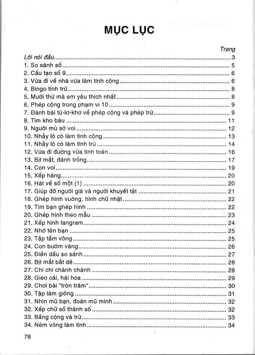 72 Trò Chơi Toán Lớp 1 (Tái Bản)