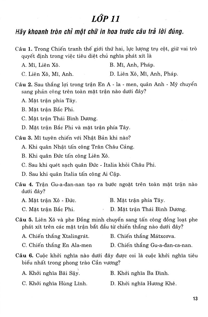 Luyện Thi Trung Học Phổ Thông Quốc Gia 2019 - Khoa Học Xã Hội