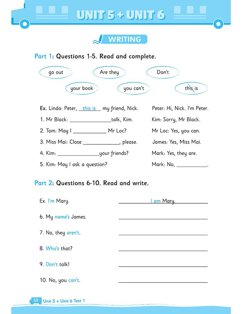 Big 4 Bộ Đề Tự Kiểm Tra 4 Kỹ Năng Nghe - Nói - Đọc - Viết (Cơ Bản Và Nâng Cao) Tiếng Anh Lớp 3 Tập 1