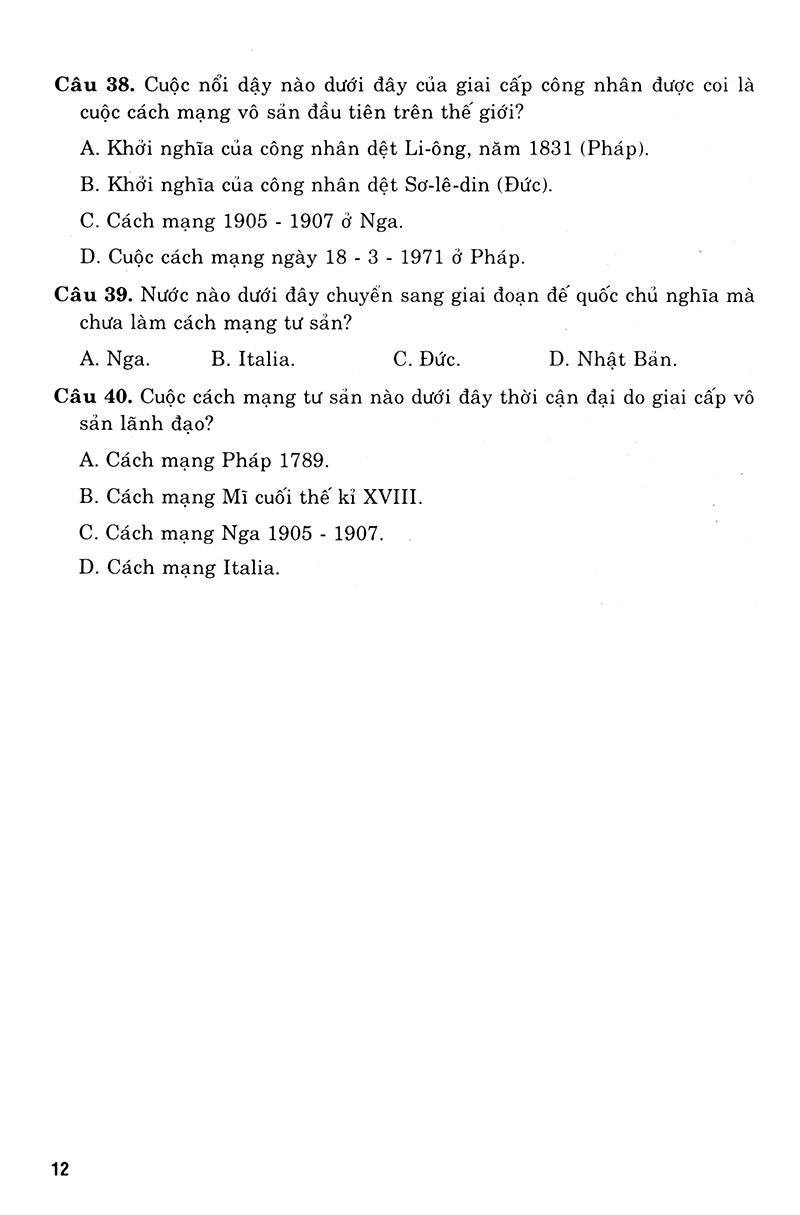 Luyện Thi Trung Học Phổ Thông Quốc Gia 2019 - Khoa Học Xã Hội