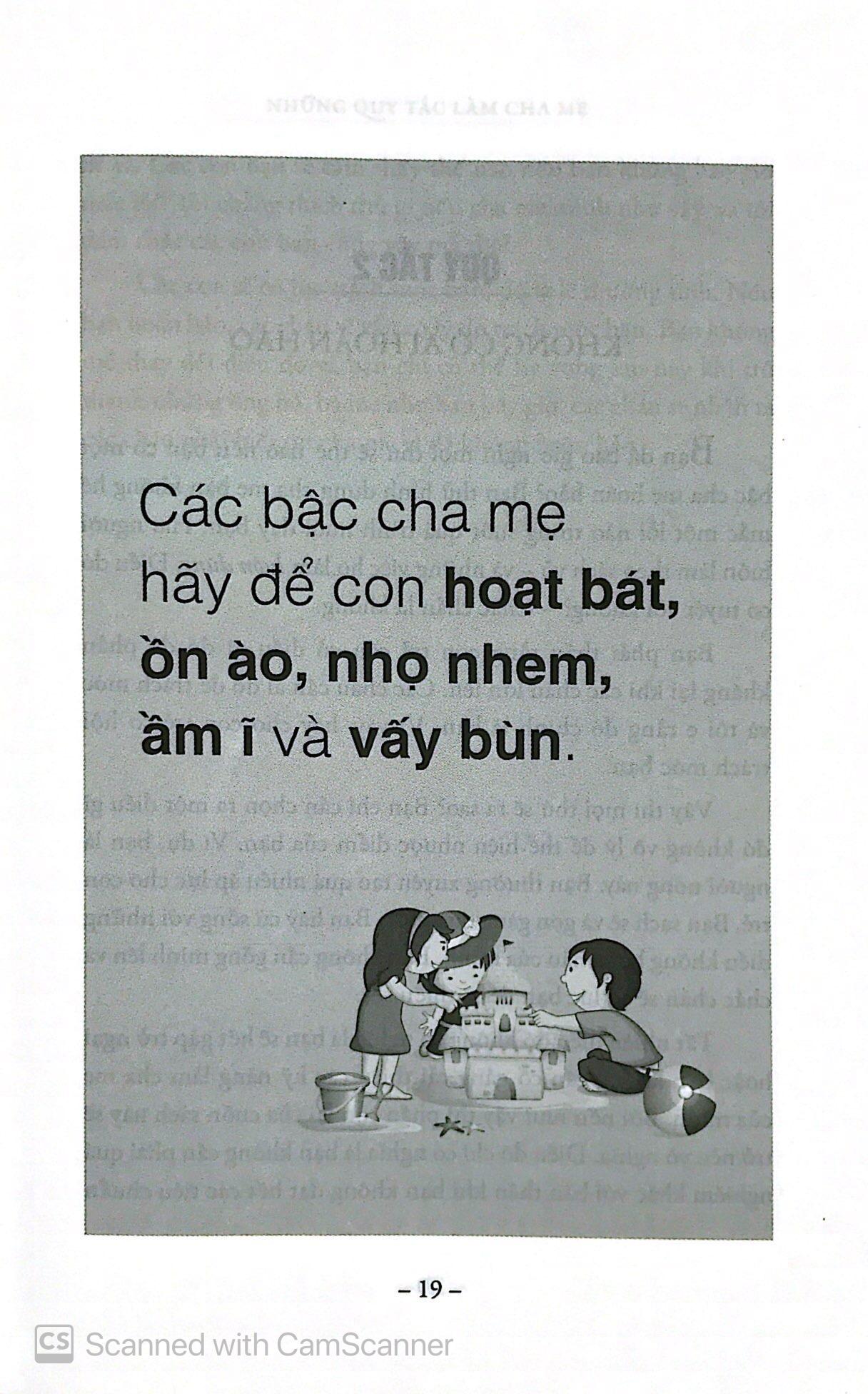 Những Quy Tắc Làm Cha Mẹ (Tái Bản 2019)