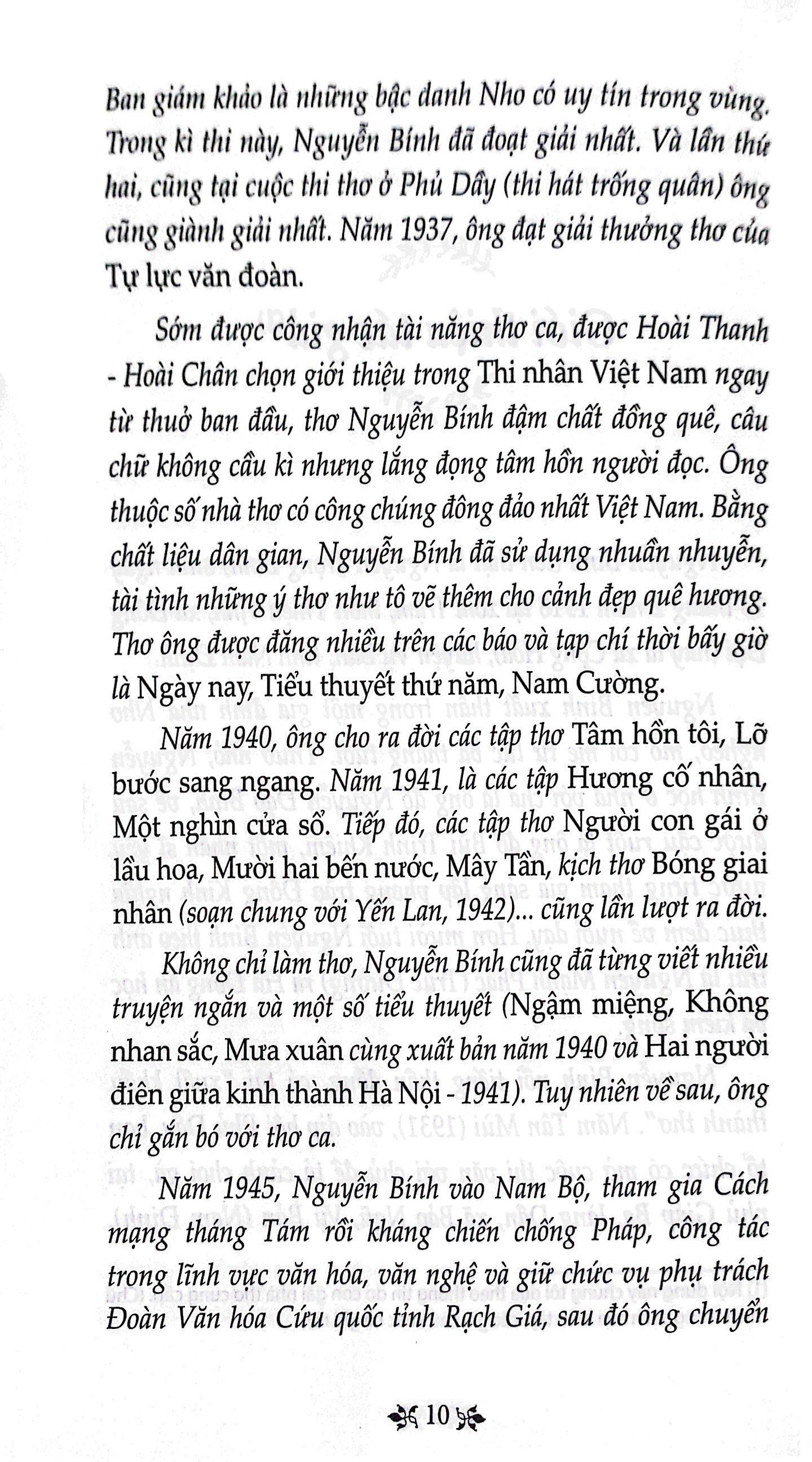Văn Học Trong Nhà Trường: Thơ Nguyễn Bính