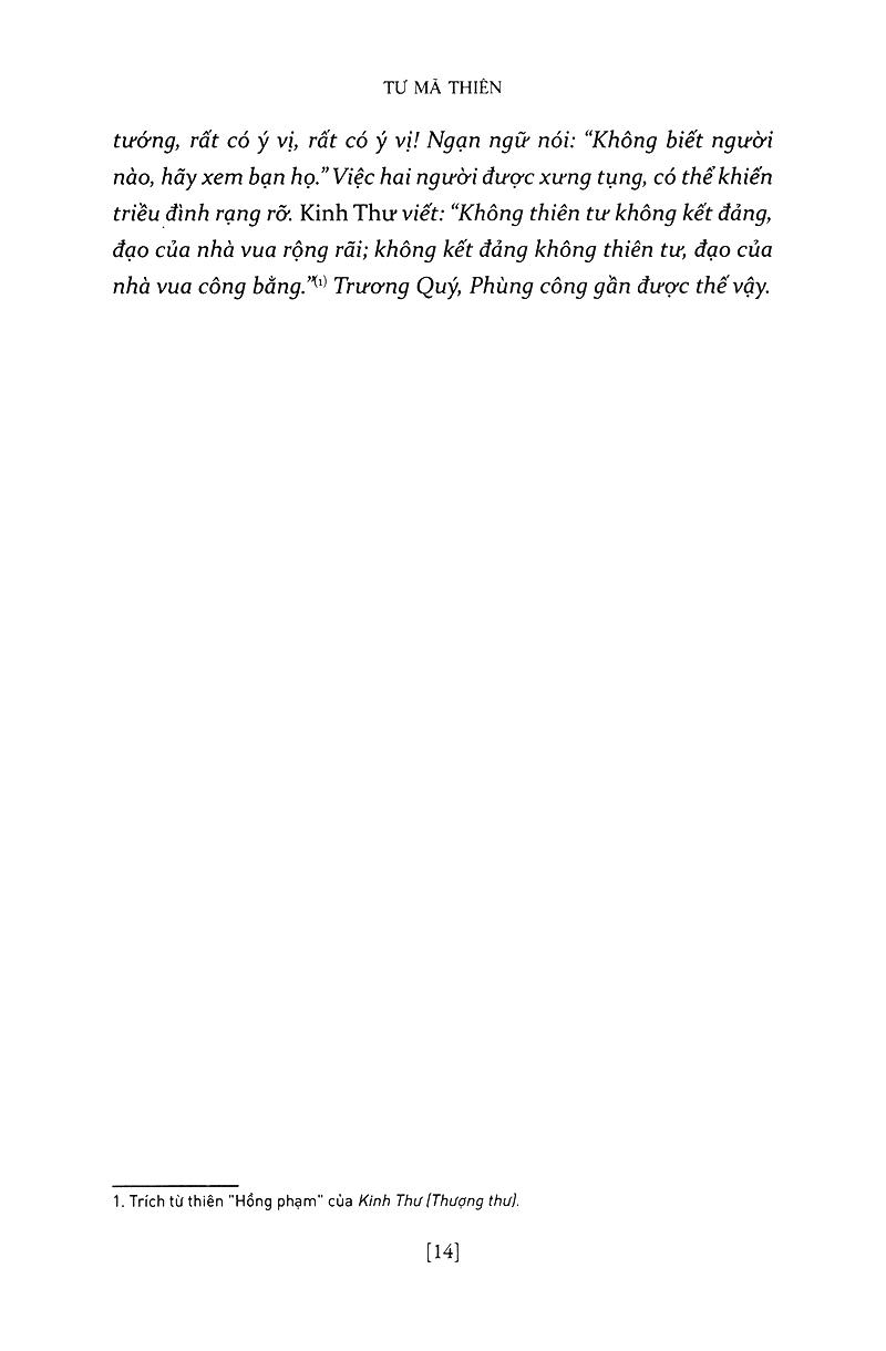 Sử Ký Liệt Truyện (Quyển Hạ)