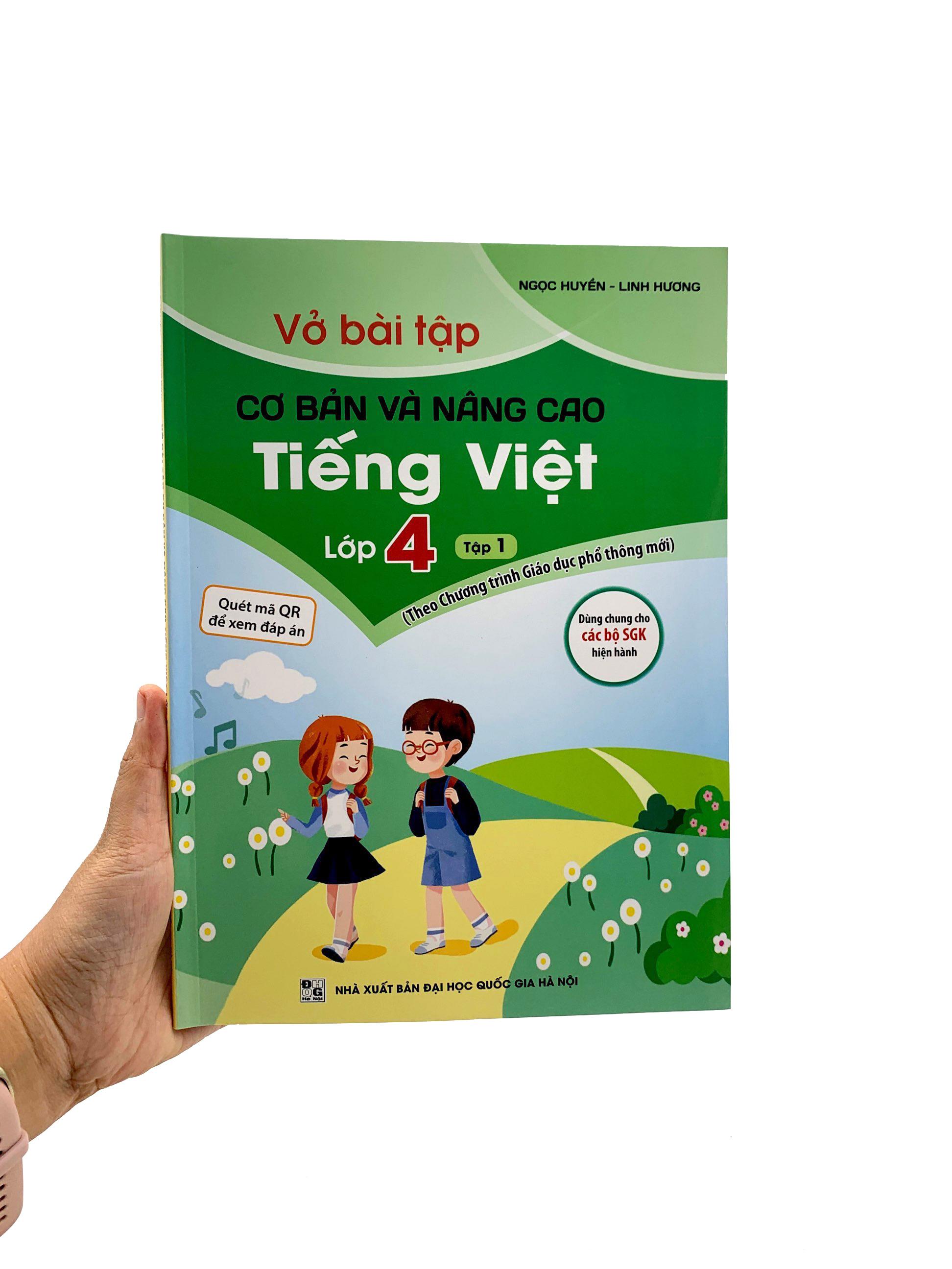 Vở Bài Tập Cơ Bản Và Nâng Cao Tiếng Việt Lớp 4 - Tập 1