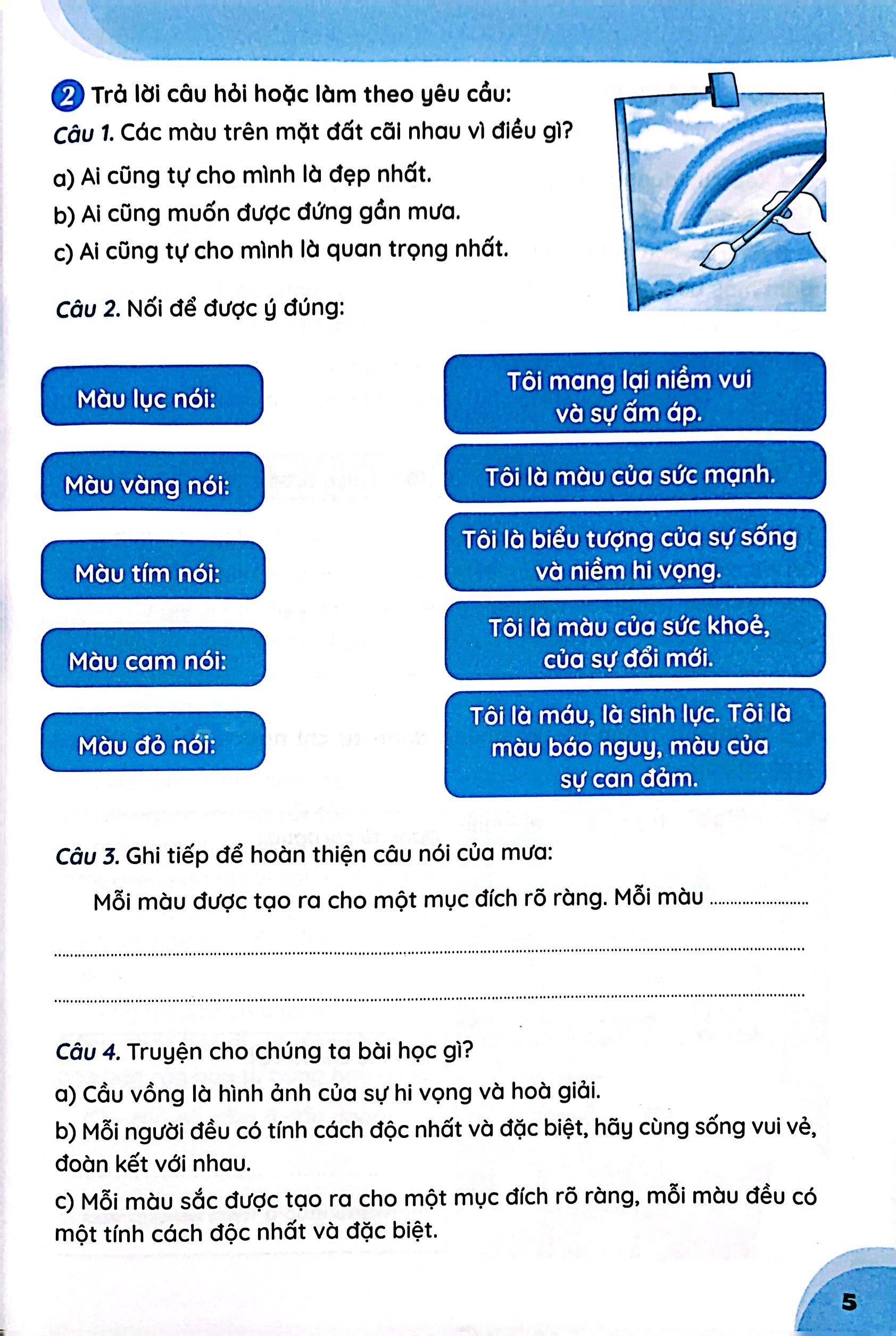 Vở Bài Tập Cơ Bản Và Nâng Cao Tiếng Việt Lớp 4 - Tập 1