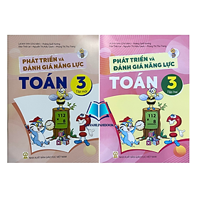 Sách - Combo Phát triển và đánh giá năng lực Toán 3 - tập 1 + 2