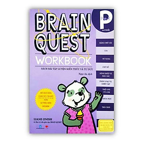 Sách - Braint Quest Workbook Pre K (AC)