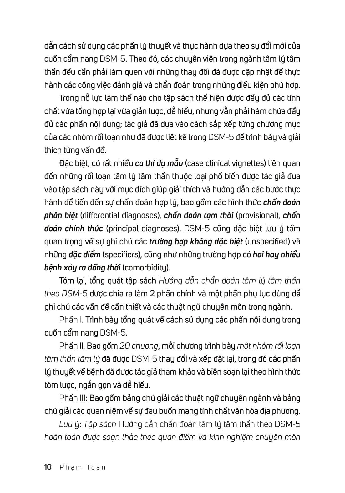 Hướng Dẫn Chẩn Đoán Tâm Lý Tâm Thần Theo DSM-5