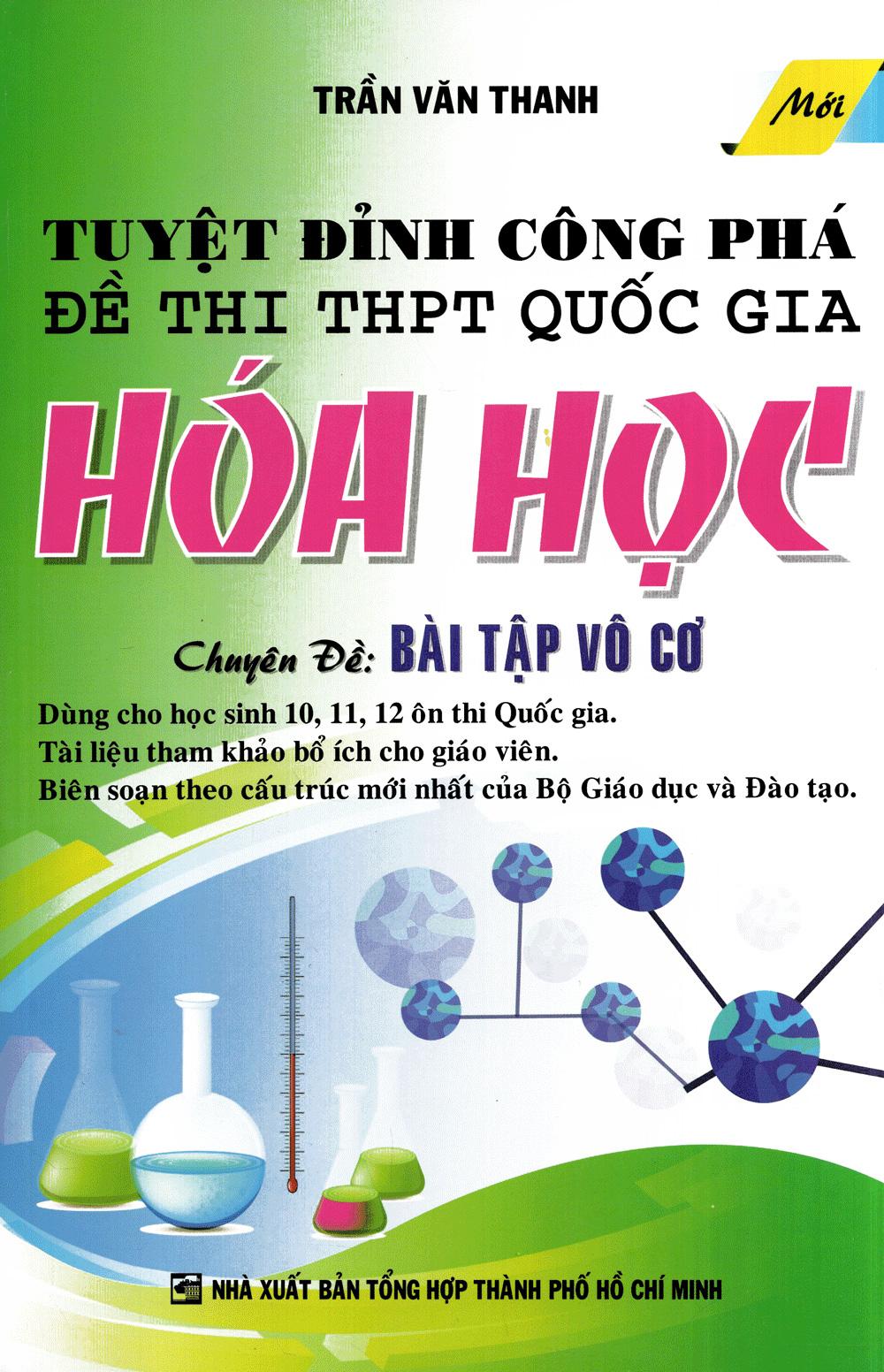 Tuyệt Đỉnh Công Phá Đề Thi THPT Quốc Gia Hóa Học Chuyên Đề Bài Tập Vô Cơ