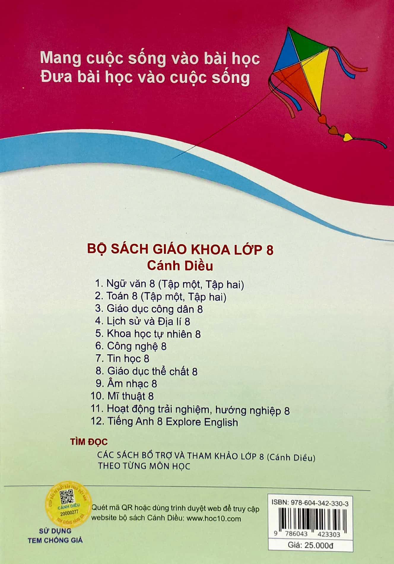 Vở Bài Tập Công nghệ 8 (Cánh Diều) (2023)
