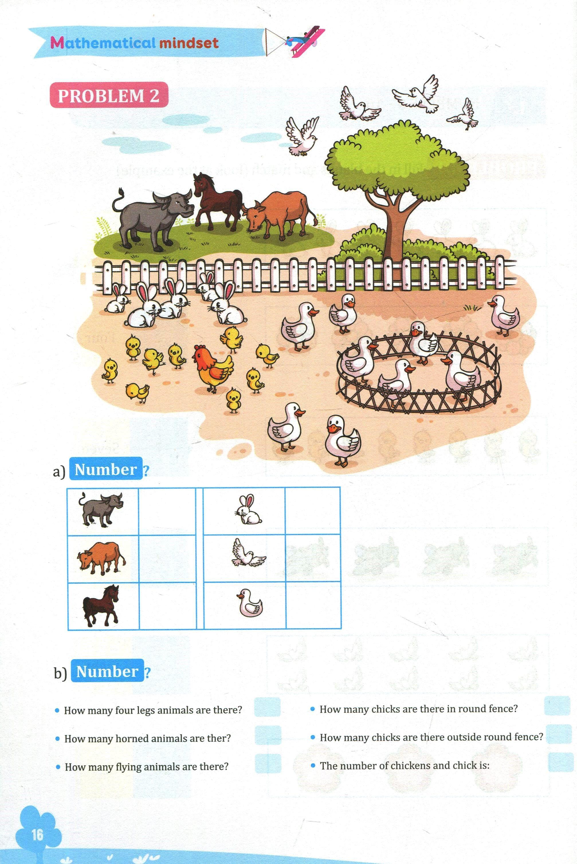 Mathematical Mindset For Grade 1 And 2 (6 - 8 Years Old)